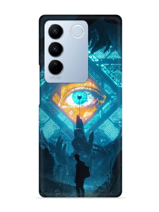 Arcane Eye Snap Case for Vivo V27 (5G) Zapvi