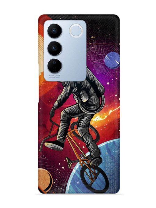 Super Eclipse Bmx Bike Snap Case for Vivo V27 (5G) Zapvi