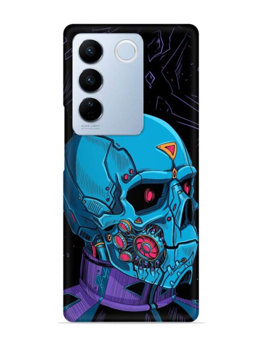 Skull Robo Vector Snap Case for Vivo V27 (5G) Zapvi