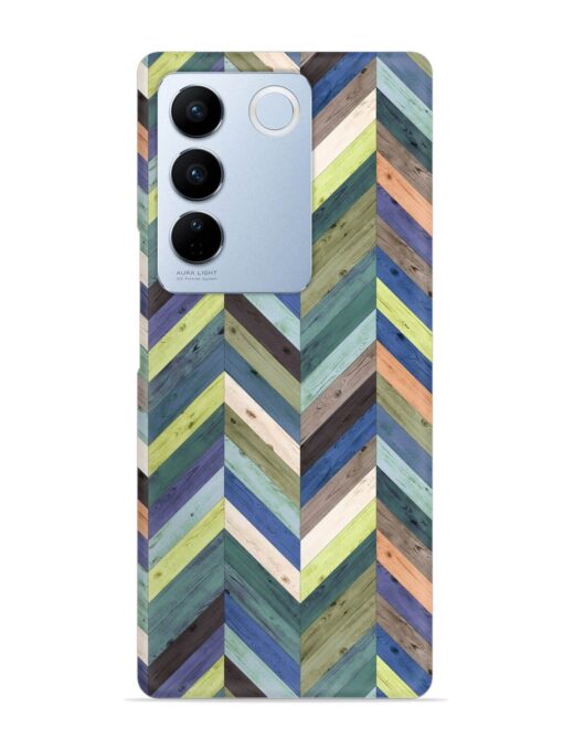 Chevron Random Color Snap Case for Vivo V27 Pro (5G) Zapvi