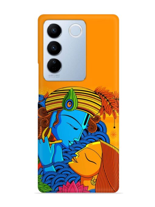 Illustration Hindu Goddess Snap Case for Vivo V27 Pro (5G) Zapvi