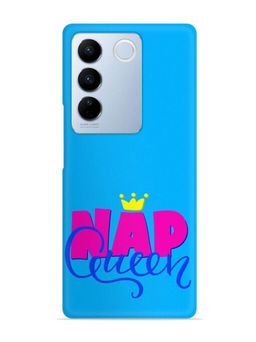 Nap Queen Quote Snap Case for Vivo V27 Pro (5G) Zapvi