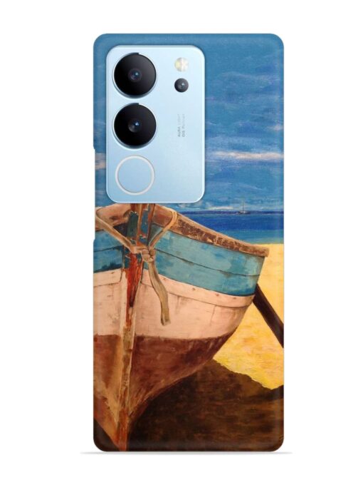 Canvas Painting Snap Case for Vivo V29 (5G) Zapvi