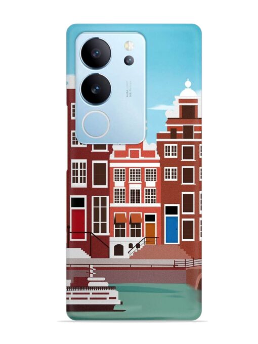 Scenery Architecture Amsterdam Landscape Snap Case for Vivo V29 (5G) Zapvi