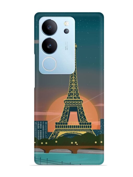 Scenery Architecture France Paris Snap Case for Vivo V29 (5G) Zapvi