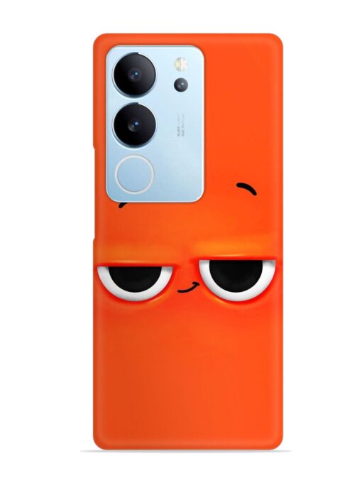 Smiley Face Snap Case for Vivo V29 (5G) Zapvi