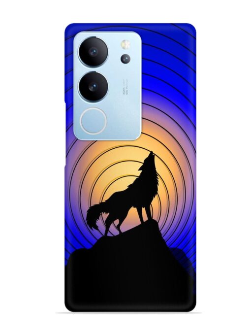 Fox Roaring Design Snap Case for Vivo V29 (5G) Zapvi