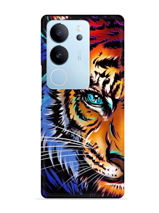 Colorful Lion Art Snap Case for Vivo V29 (5G)