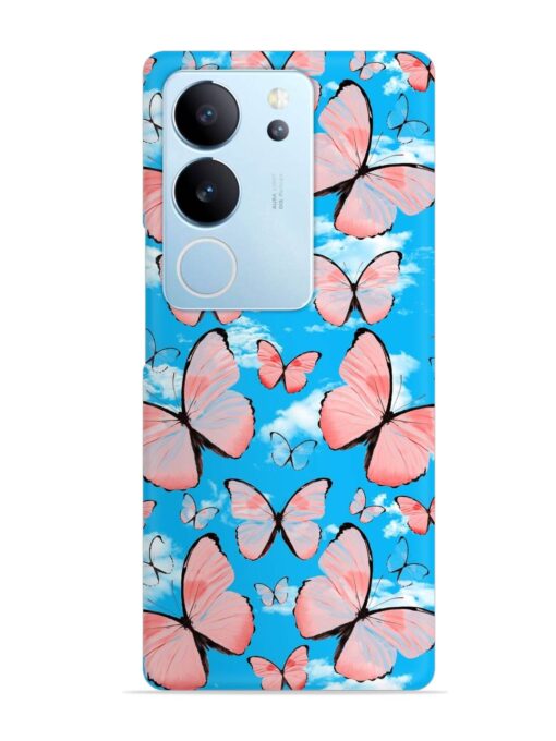 Seamless Pattern Tropical Snap Case for Vivo V29 (5G)