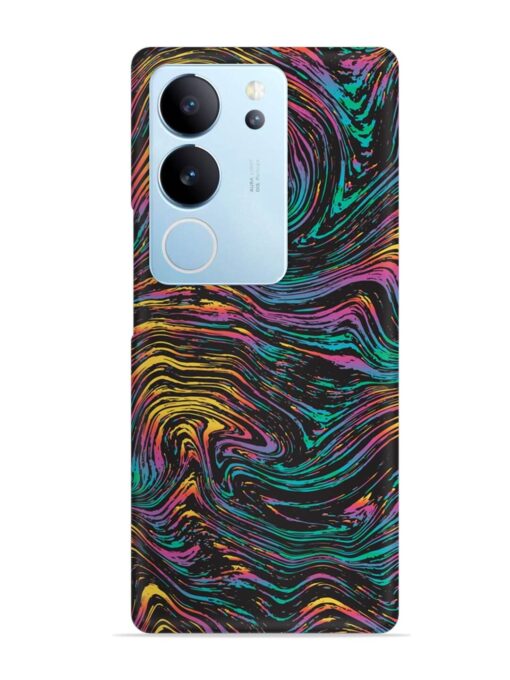 Abstract Liquid Colors Snap Case for Vivo V29 (5G)