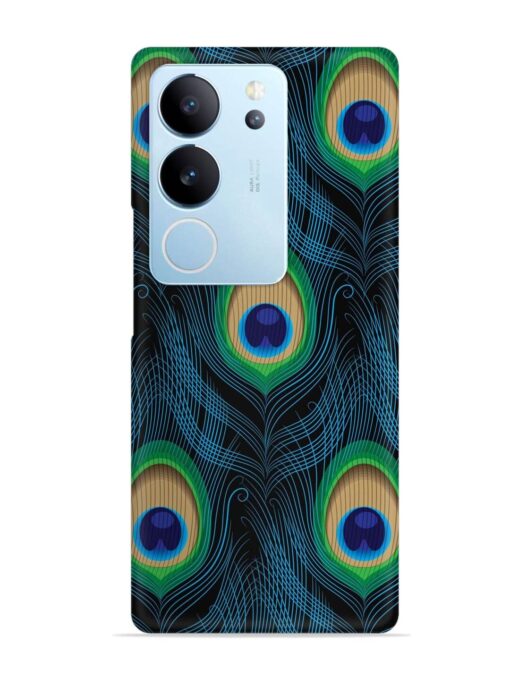 Seamless Pattern Peacock Snap Case for Vivo V29 (5G)