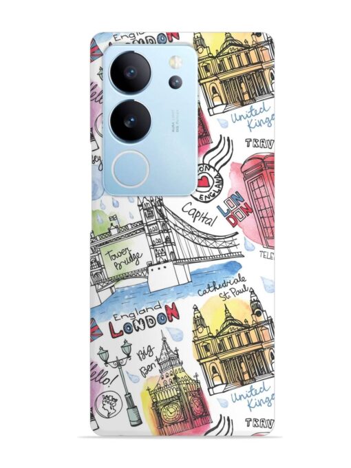 Vector London Landmark Snap Case for Vivo V29 (5G)