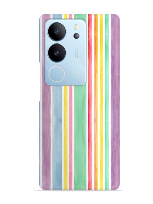 Hand Drawn Watercolor Snap Case for Vivo V29 (5G) Zapvi