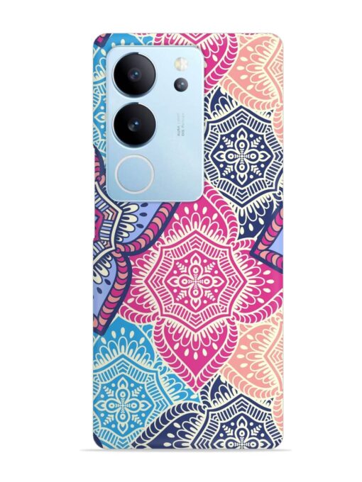 Ethnic Floral Seamless Snap Case for Vivo V29 (5G) Zapvi