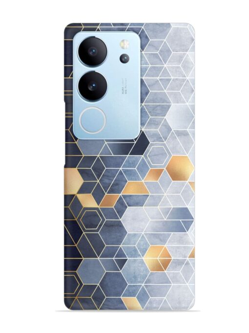 Geometric Abstraction Hexagons Snap Case for Vivo V29 (5G)