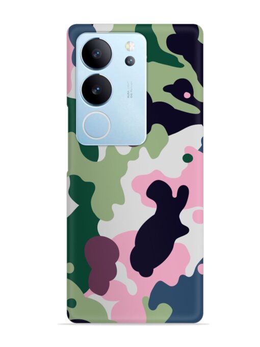 Seamless Funky Camouflage Snap Case for Vivo V29 (5G)