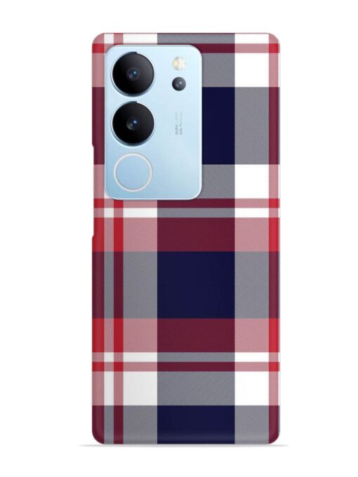 Classic Plaid Tartan Snap Case for Vivo V29 (5G) Zapvi