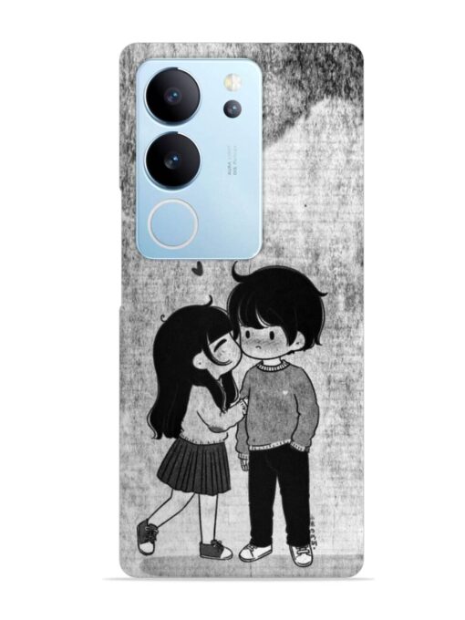 Couple Love Highlights Snap Case for Vivo V29 (5G) Zapvi