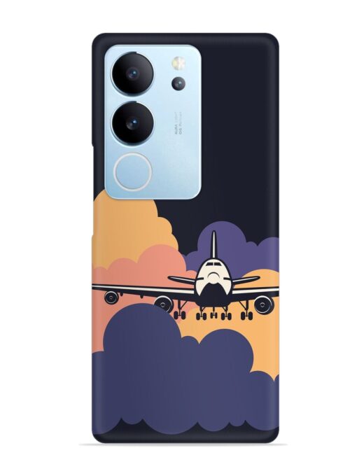 Aeroplane vector Snap Case for Vivo V29 (5G)