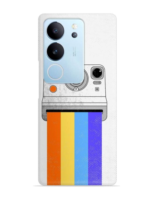 Retro Camera Art Snap Case for Vivo V29 (5G) Zapvi