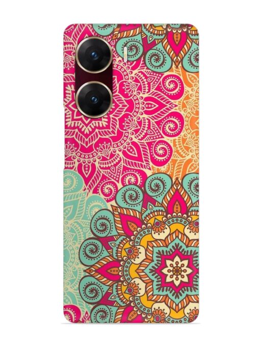 Mandala Seamless Snap Case for Vivo V29E (5G) Zapvi