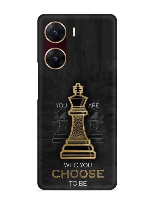 You Are Who Choose To Be Snap Case for Vivo V29E (5G) Zapvi