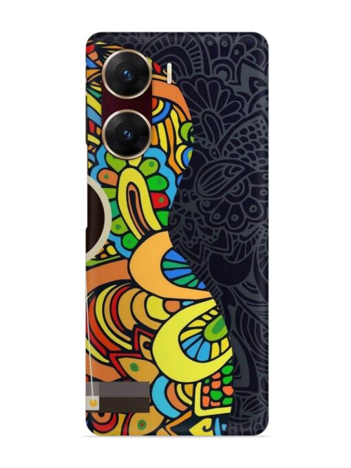 Guitar Vector Art Snap Case for Vivo V29E (5G) Zapvi