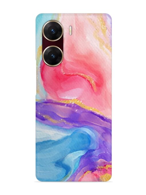 Watercolor Gradient Snap Case for Vivo V29E (5G)