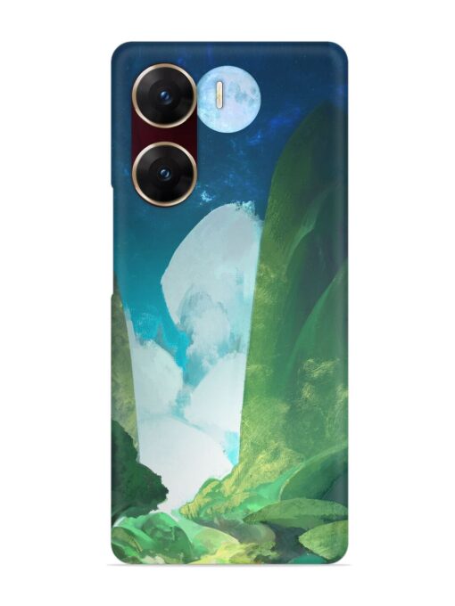 Abstract Art Of Nature Snap Case for Vivo V29E (5G) Zapvi