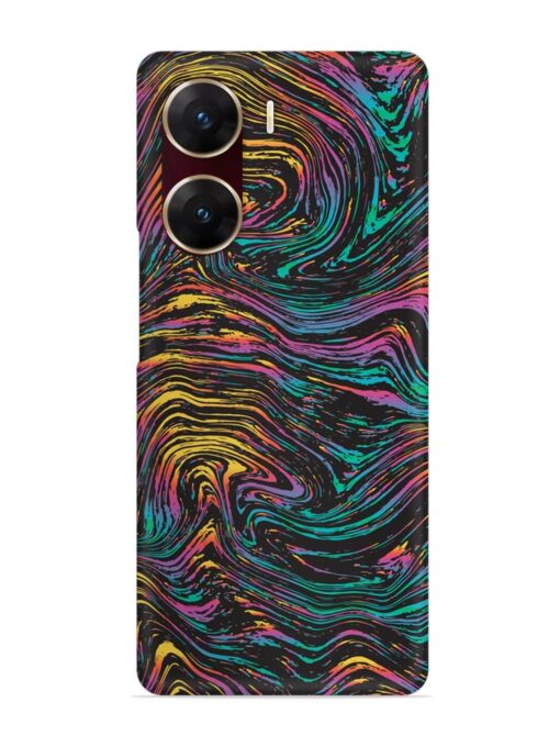 Abstract Liquid Colors Snap Case for Vivo V29E (5G)