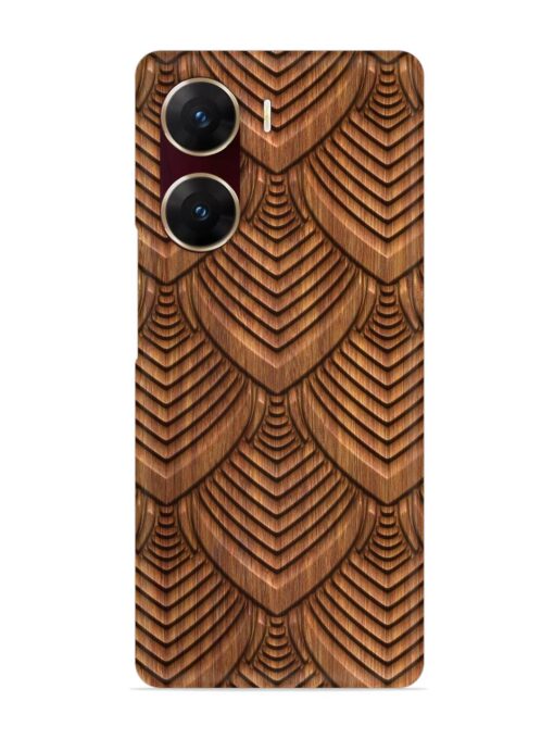 Carved Pattern On Snap Case for Vivo V29E (5G)