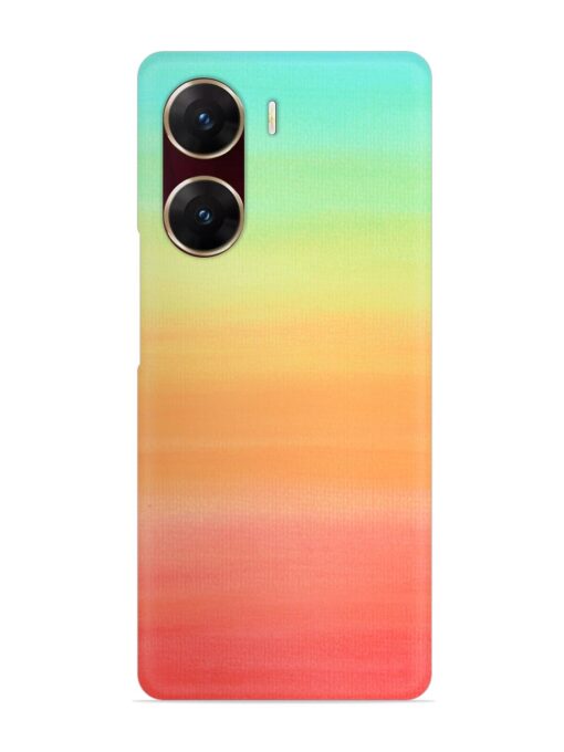 Background Sky Watercolor Snap Case for Vivo V29E (5G) Zapvi