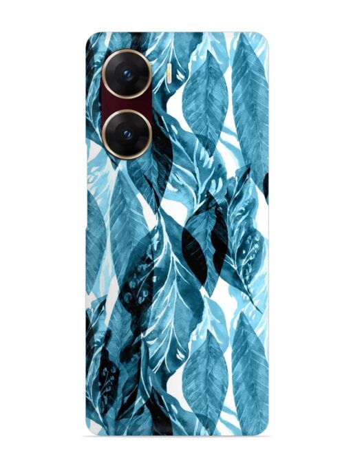 Leaves Pattern Jungle Snap Case for Vivo V29E (5G) Zapvi