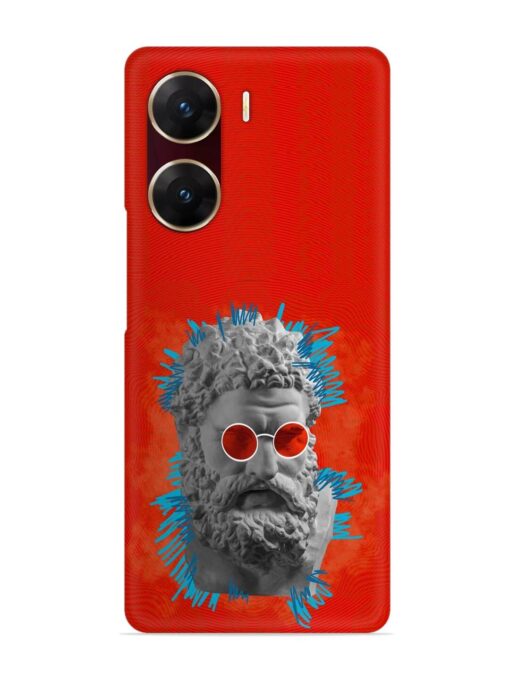 Contemporary Art Concept Snap Case for Vivo V29E (5G) Zapvi