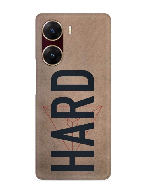 Hard Typo Snap Case for Vivo V29E (5G) Zapvi