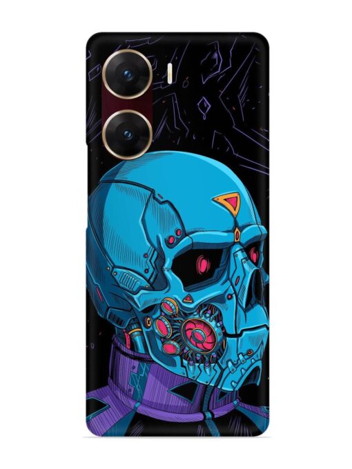 Skull Robo Vector Snap Case for Vivo V29E (5G) Zapvi