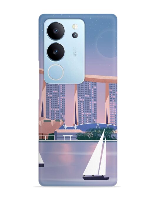 Singapore Scenery Architecture Snap Case for Vivo V29 Pro (5G)