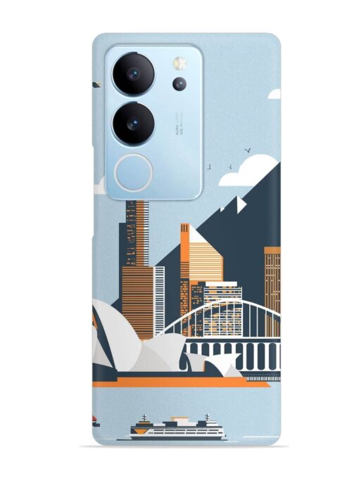 Sydney Opera Landscape Snap Case for Vivo V29 Pro (5G)