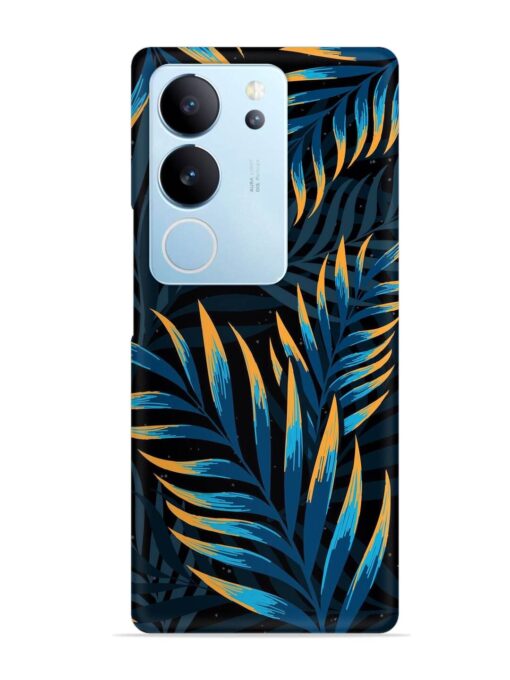 Abstract Leaf Art Snap Case for Vivo V29 Pro (5G) Zapvi