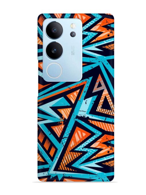 Abstract Seamless Grunge Snap Case for Vivo V29 Pro (5G)