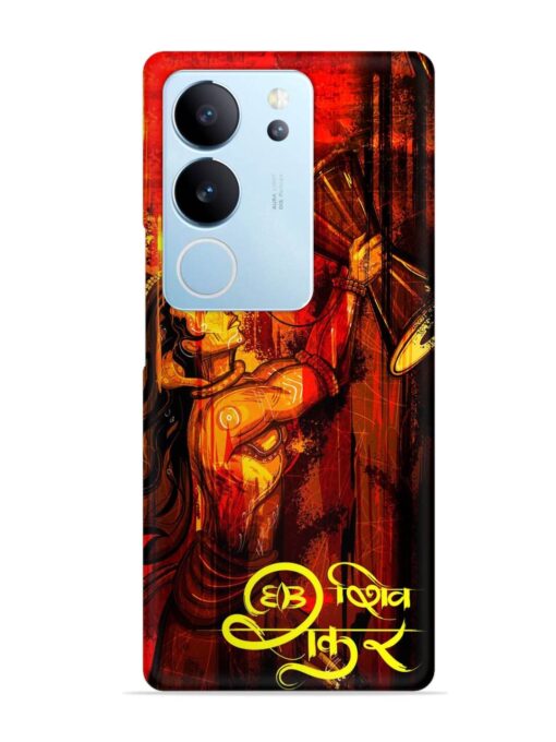 Illustration Lord Shiva Snap Case for Vivo V29 Pro (5G)