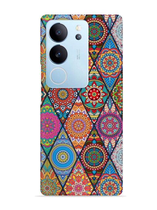 Seamless Tile Pattern Snap Case for Vivo V29 Pro (5G)