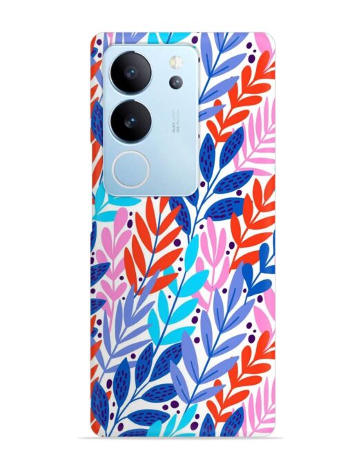 Bright Floral Tropical Snap Case for Vivo V29 Pro (5G)