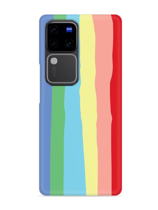 Rainbow Premium Shade Snap Case for Vivo V30 (5G) Zapvi