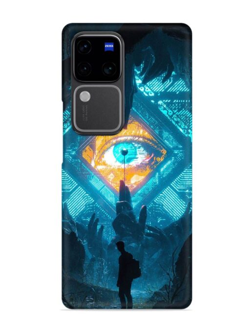 Arcane Eye Snap Case for Vivo V30 (5G) Zapvi