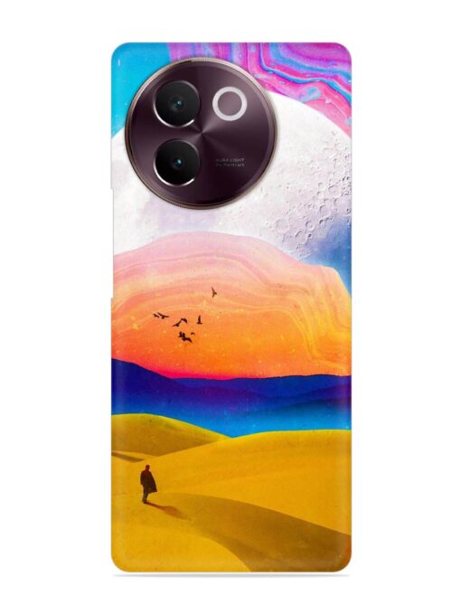 Sandy Desert Snap Case for Vivo V30E (5G) Zapvi