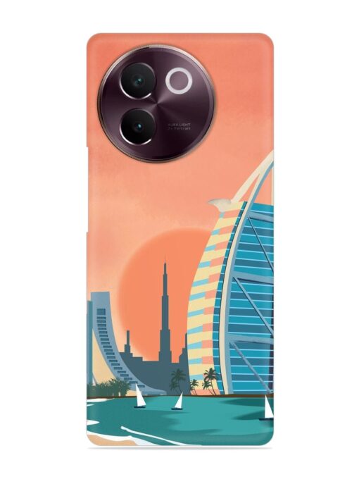 Dubai Architectural Scenery Snap Case for Vivo V30E (5G) Zapvi