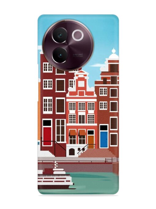 Scenery Architecture Amsterdam Landscape Snap Case for Vivo V30E (5G) Zapvi