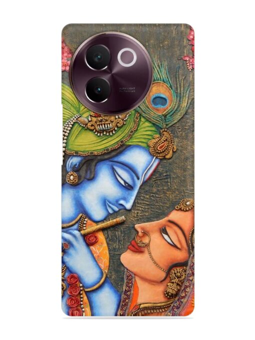 Lord Radha Krishna Flute Art Snap Case for Vivo V30E (5G) Zapvi