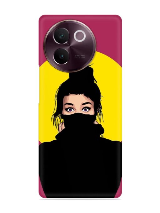 Girly Vector Snap Case for Vivo V30E (5G) Zapvi